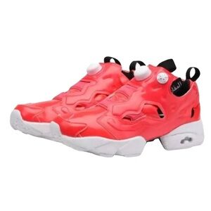NIB Reebok Women InstaPump Fury Overbranded (neon cherry/white /black) 7.5 w/Box